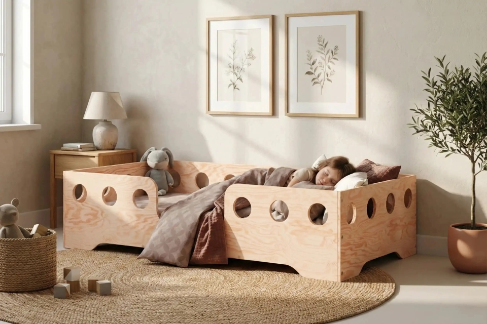 Jakie łóżko wybrać gdy rodzeństwo dzieli mały pokój?